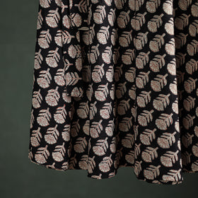 Bagru Hand Block Print Natural Dyed Cotton Wrap Around Skirt 23