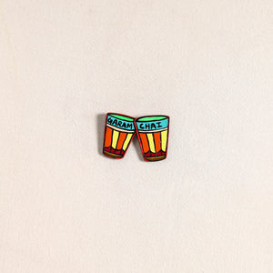 Garam Chai Handpainted Fridge Magnet 65