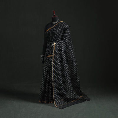 Tie-Dye Kota Doria Cotton Leheriya Saree 03