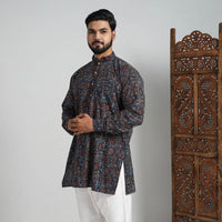 ajrakh Men's short kurta