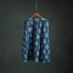 Bagru Hand Block Print Natural Dyed Cotton Wrap Around Skirt 24