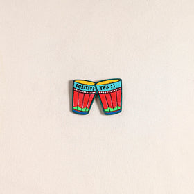 Positivi Tea Handpainted Fridge Magnet 66