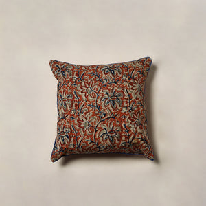Kalamkari Hand Block Print Cushion Cover (16 x 16 in) 49