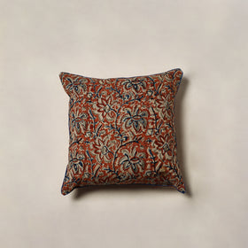 Kalamkari Hand Block Print Cushion Cover (16 x 16 in) 49