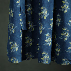 Bagru Hand Block Print Natural Dyed Cotton Wrap Around Skirt 24