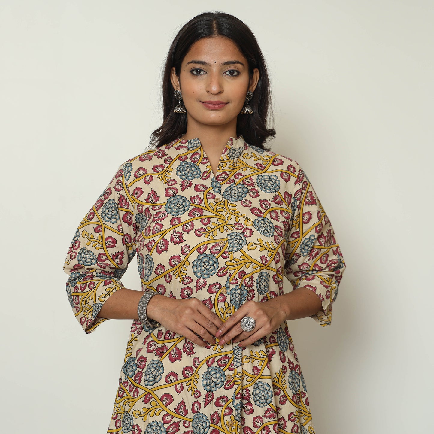 kalamkari printed kurta 