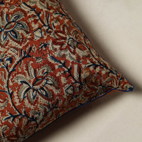 Kalamkari Hand Block Print Cushion Cover (16 x 16 in) 49