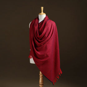 Kumaun Handwoven Pure Merino Wool Shawl 05