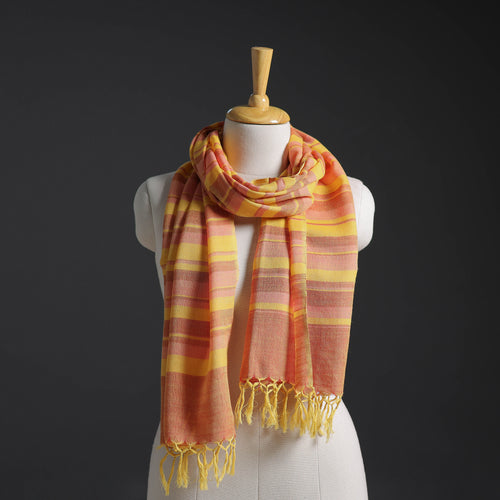 Kumaun Handwoven Merino Wool x Cotton Stole 209