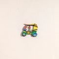 Auto Rickshaw Handpainted Fridge Magnet 67