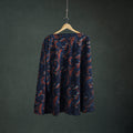 Bagru Hand Block Print Natural Dyed Cotton Wrap Around Skirt 25
