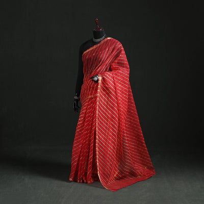 Tie-Dye Kota Doria Cotton Leheriya Saree 05