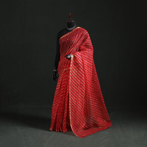 Tie-Dye Kota Doria Cotton Leheriya Saree 05