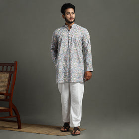 Sanganeri Men Kurta 