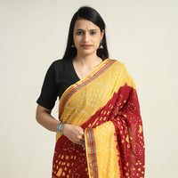 bandhani saree