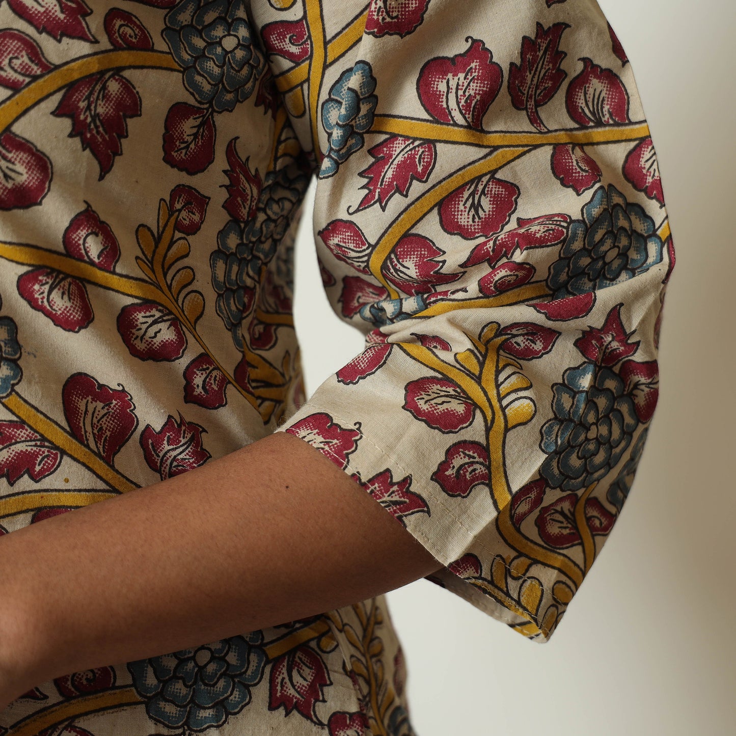 kalamkari printed kurta 