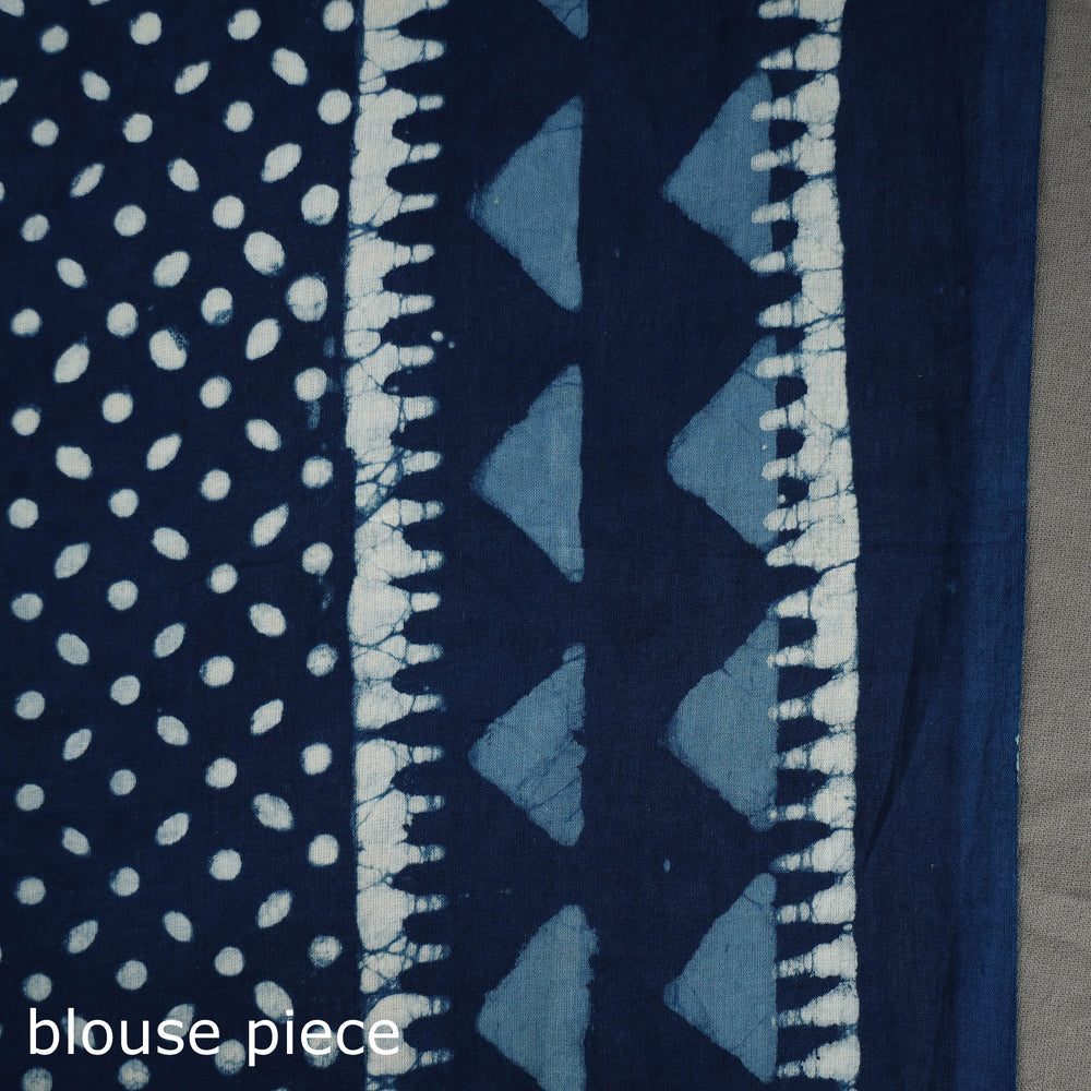 block printed saree