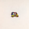 Auto Rickshaw Handpainted Fridge Magnet 68