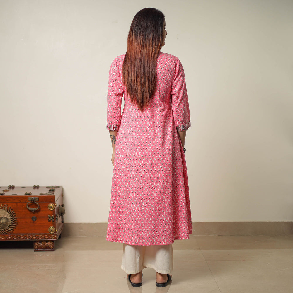 sanganeri printed kurta