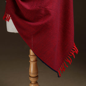 Kumaun Handwoven Pure Merino Wool Shawl 05