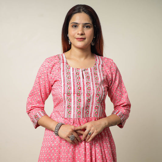 sanganeri printed kurta