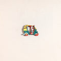 Auto Rickshaw Handpainted Fridge Magnet 69