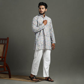 Sanganeri Men Kurta 