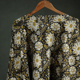 Bagru Hand Block Print Natural Dyed Cotton Wrap Around Skirt 26