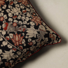 Kalamkari Hand Block Print Cushion Cover (16 x 16 in) 51