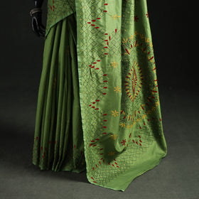 Hand Embroidered Silk Saree 70