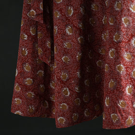 Bagru Hand Block Print Cotton Wrap Around Skirt 20