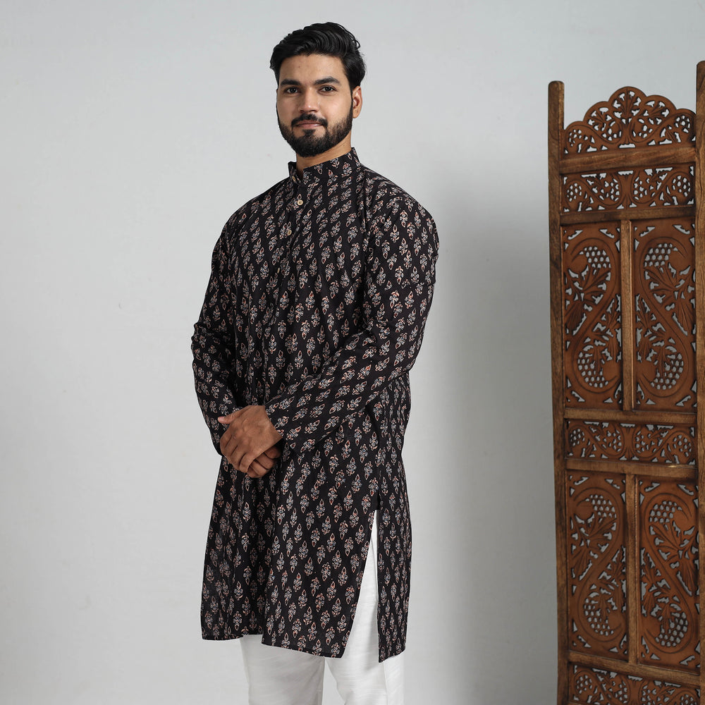 ajrakh Men's Long kurta