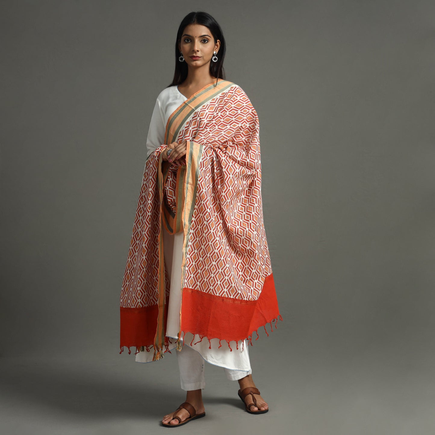 Sanganeri Dupatta 