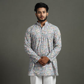 Sanganeri Men Kurta 