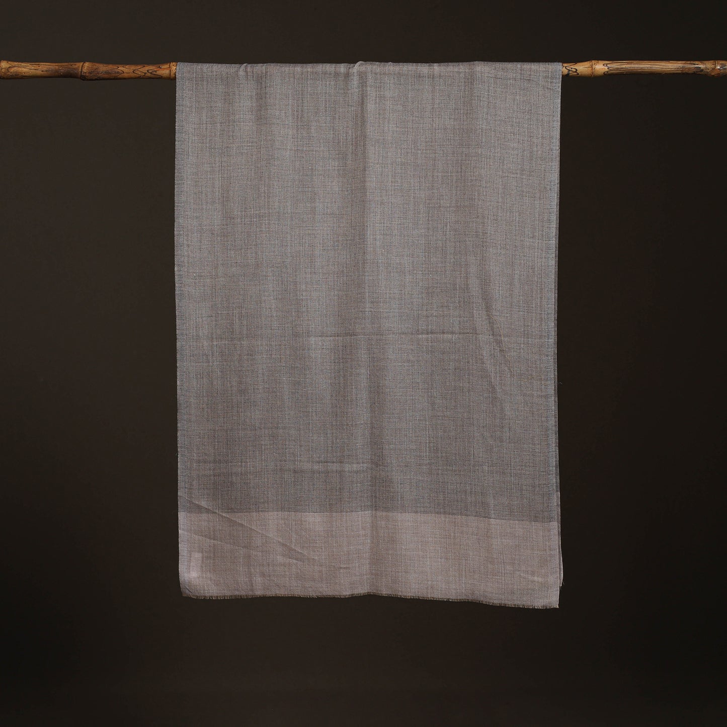 Plain Daimond Weave Fine Wool Stole for Women 65