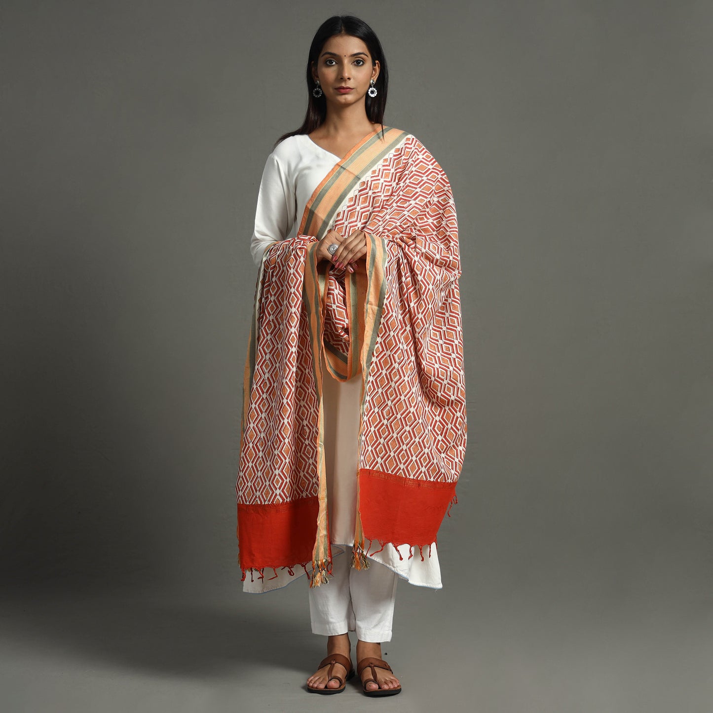 Sanganeri Dupatta 