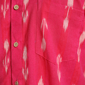 Buy Pochampally Ikat Weave Cotton Men Half Sleeve Shirt 07 Online at iTokri.com