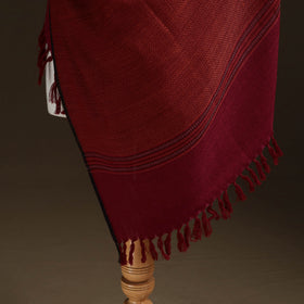 Kumaun Handwoven Pure Merino Wool Shawl 06
