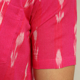 Buy Pochampally Ikat Weave Cotton Men Half Sleeve Shirt 07 Online at iTokri.com
