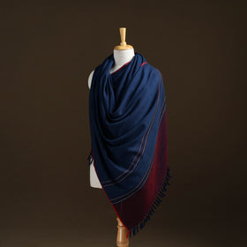 Kumaun Handwoven Pure Merino Wool Shawl 07