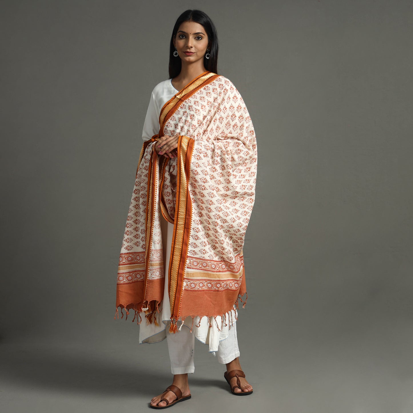 Sanganeri Dupatta 