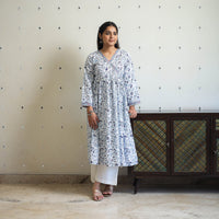 Sanganeri print Kurta