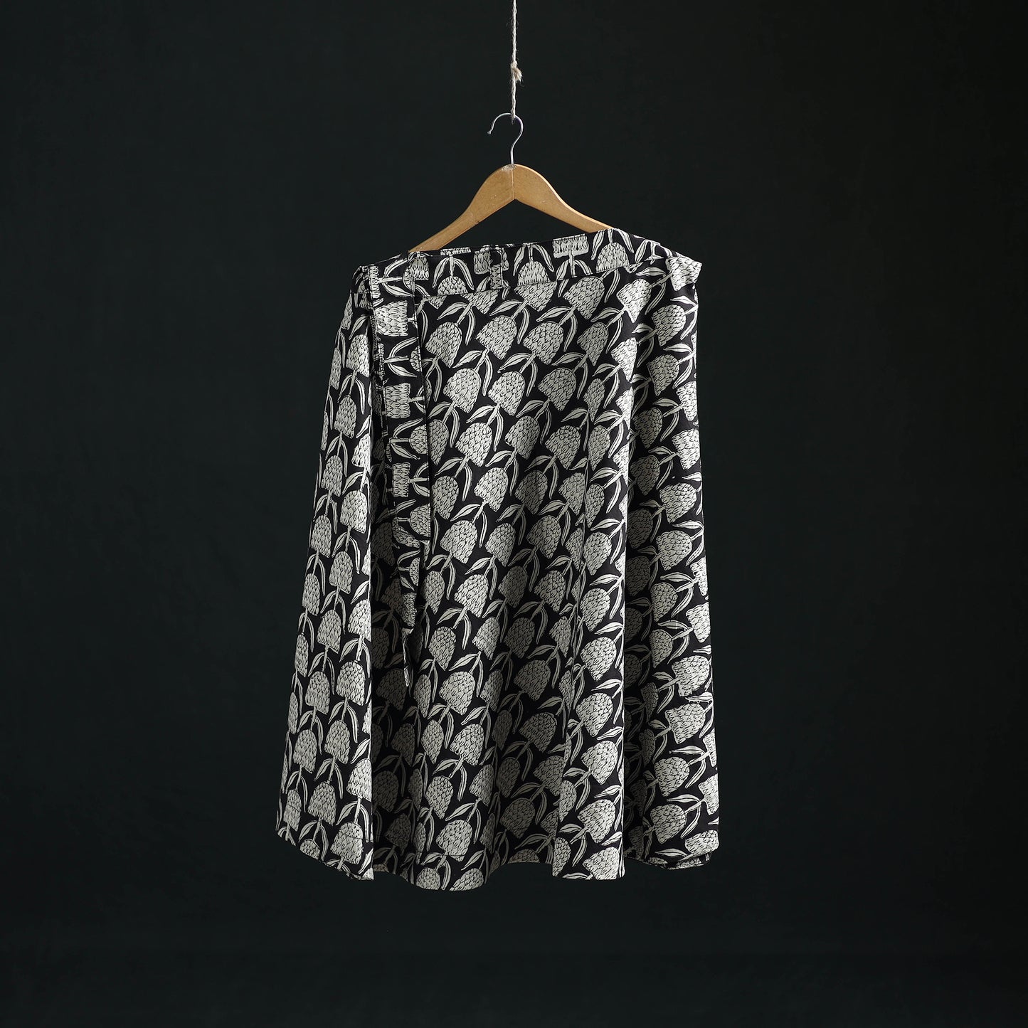 Bagru Hand Block Print Cotton Wrap Around Skirt 22