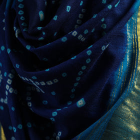 Kutch Bandhani Handwoven Merino Wool Shawl 42