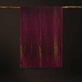 Pyramid Zari Weave Fine Wool Stole for Women 62