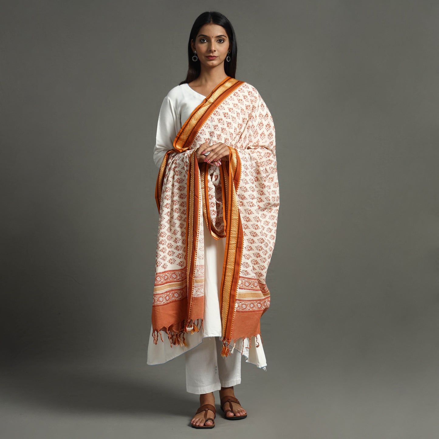 Sanganeri Dupatta 