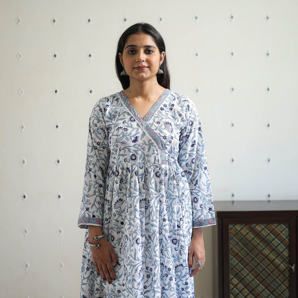 Sanganeri print Kurta