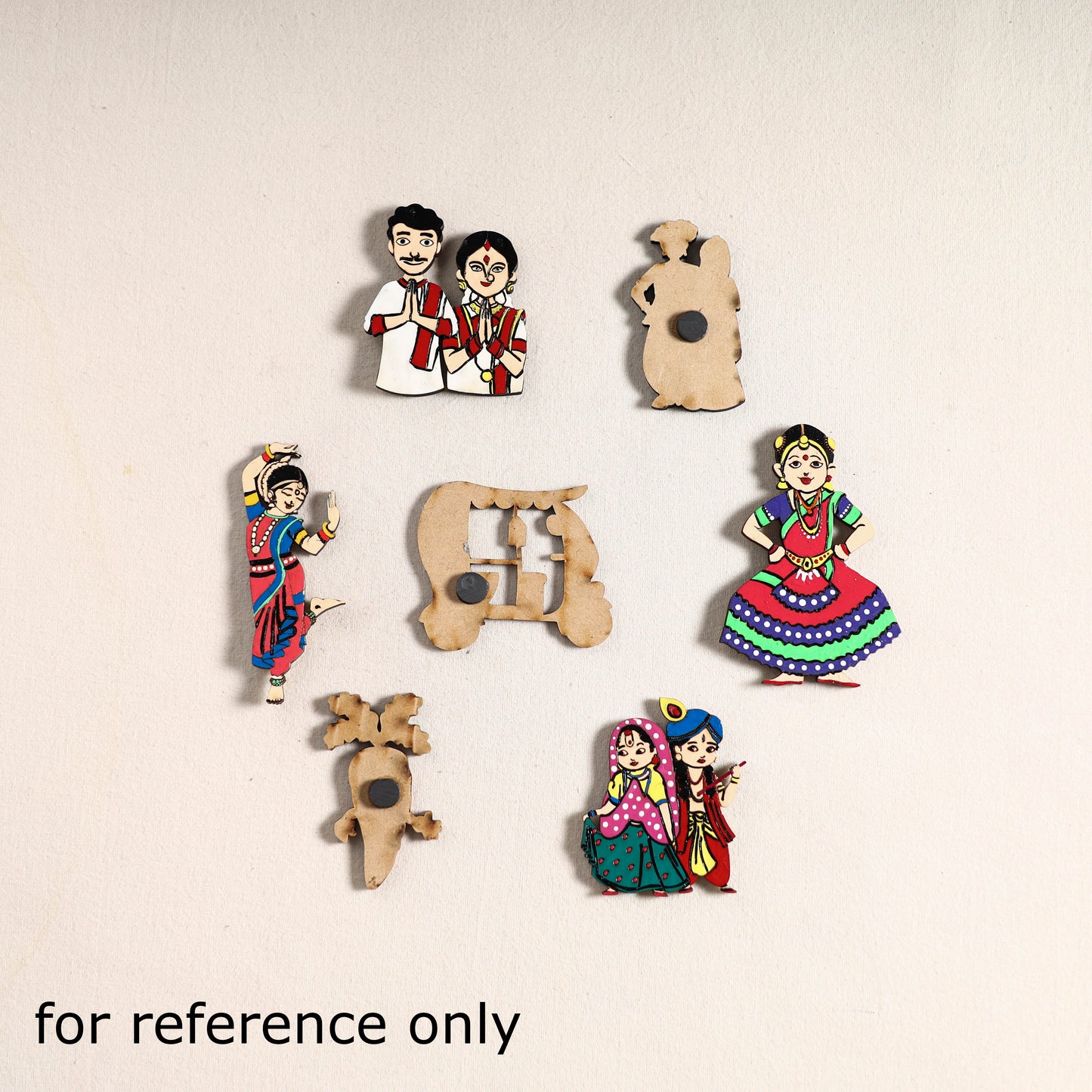 Handpainted Dancing Doll Fridge Magnet 13