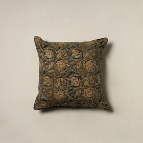 Kalamkari Hand Block Print Cushion Cover (16 x 16 in) 53