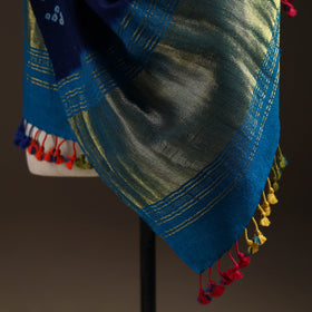 Kutch Bandhani Handwoven Merino Wool Shawl 42